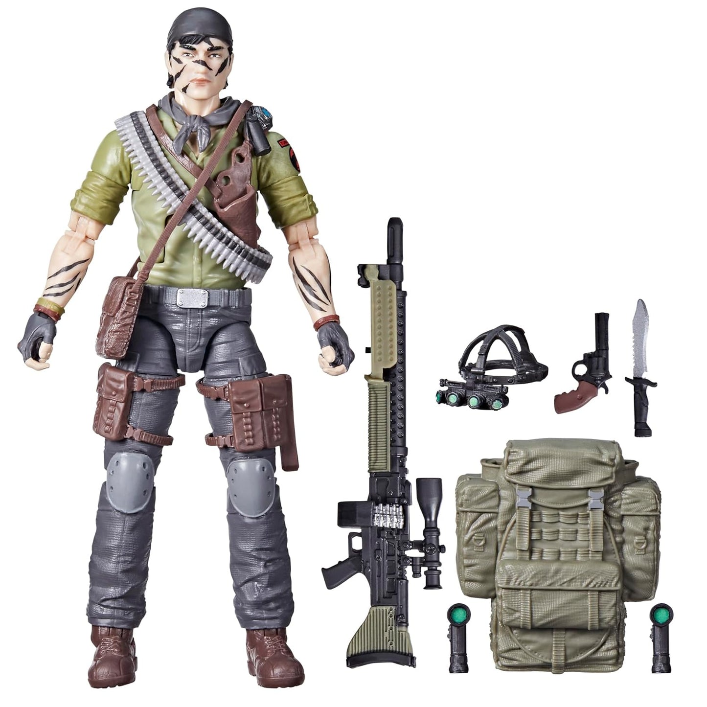 G.I. Joe Classified Series Tunnel Rat, Collectible G.I. Joe Action Figure, 83, 6 inch Action Figures for Boys & Girls, with 9 Accessories