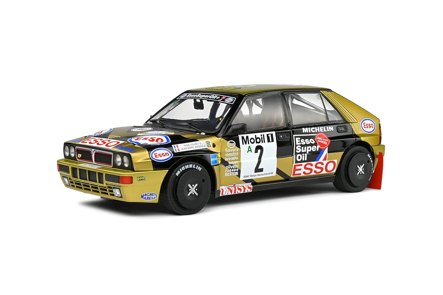 1:18 Lancia Delta Hf Integrale Black Adac Rally Deutschland 1989