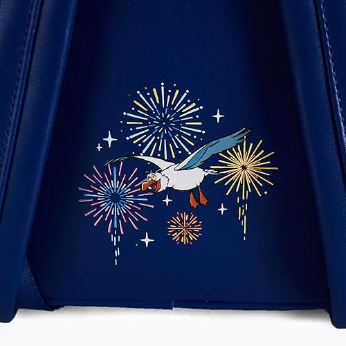 Loungefly The Little Mermaid Ariel Fireworks Mini Backpack Dark Blue