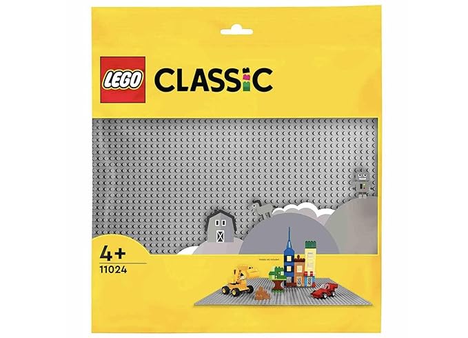 LEGO Classic Gray Baseplate 11024