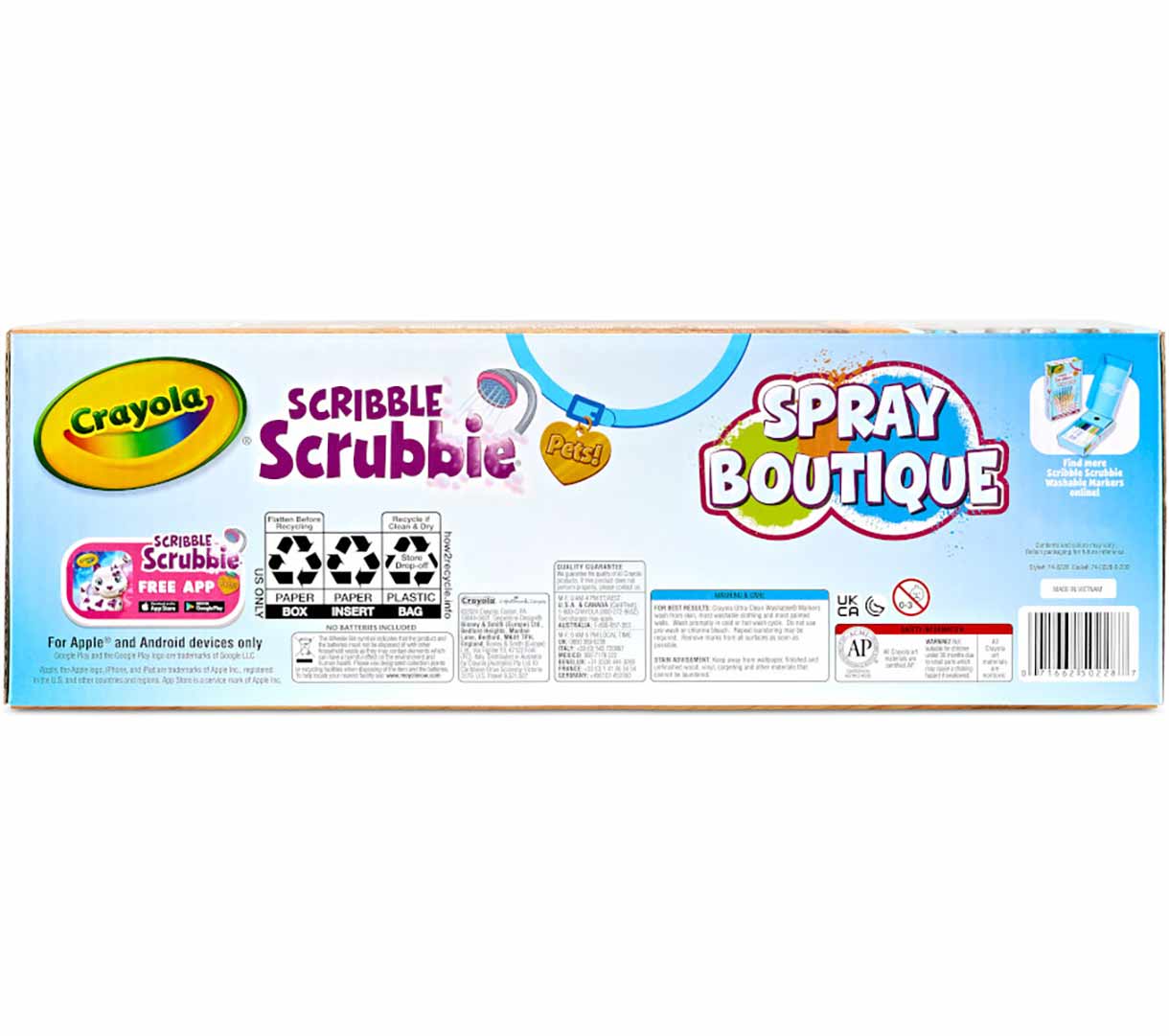 Scribble Scrubbie Pets Spray Boutique