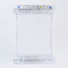 SUNNYLiFE Transparent Inflatable Bolster Hammock Float Glitter