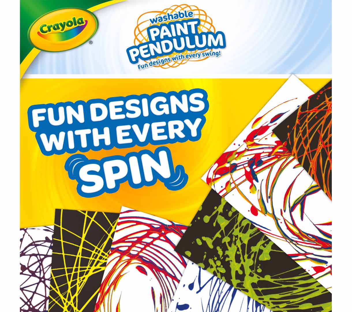 Crayola Washable Paint Pendulum