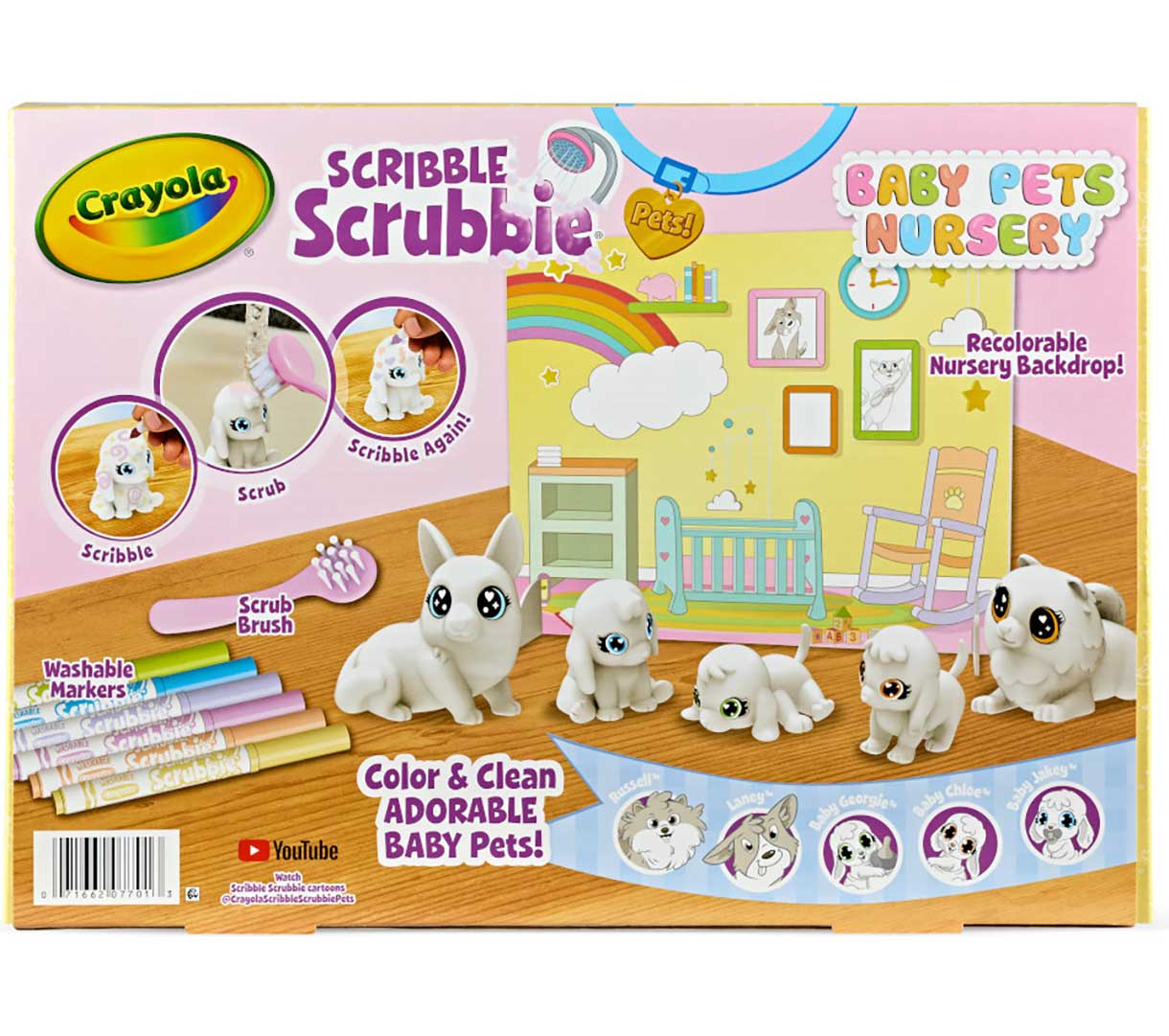 Scribble Scrubbie Pets Baby Pets Nursery