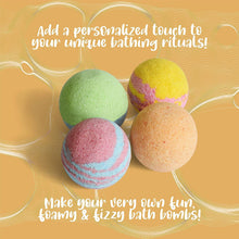 Kalakaram Bath Bombs Making Kit, Make your Own 4 Fun Bath Bombs at Home, DIY Activity for Kids, Colorful Bath Bombs Making Kit