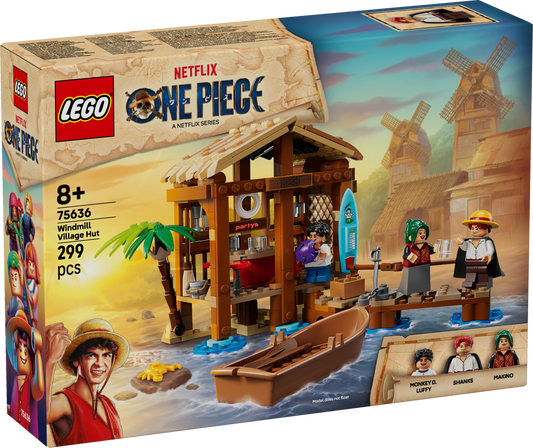ONE PIECE Windmill Village Hut 75636 Building Kit