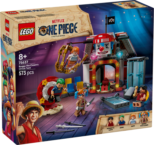 ONE PIECE Buggy the Clown’s Circus Tent 75637 Building Kit