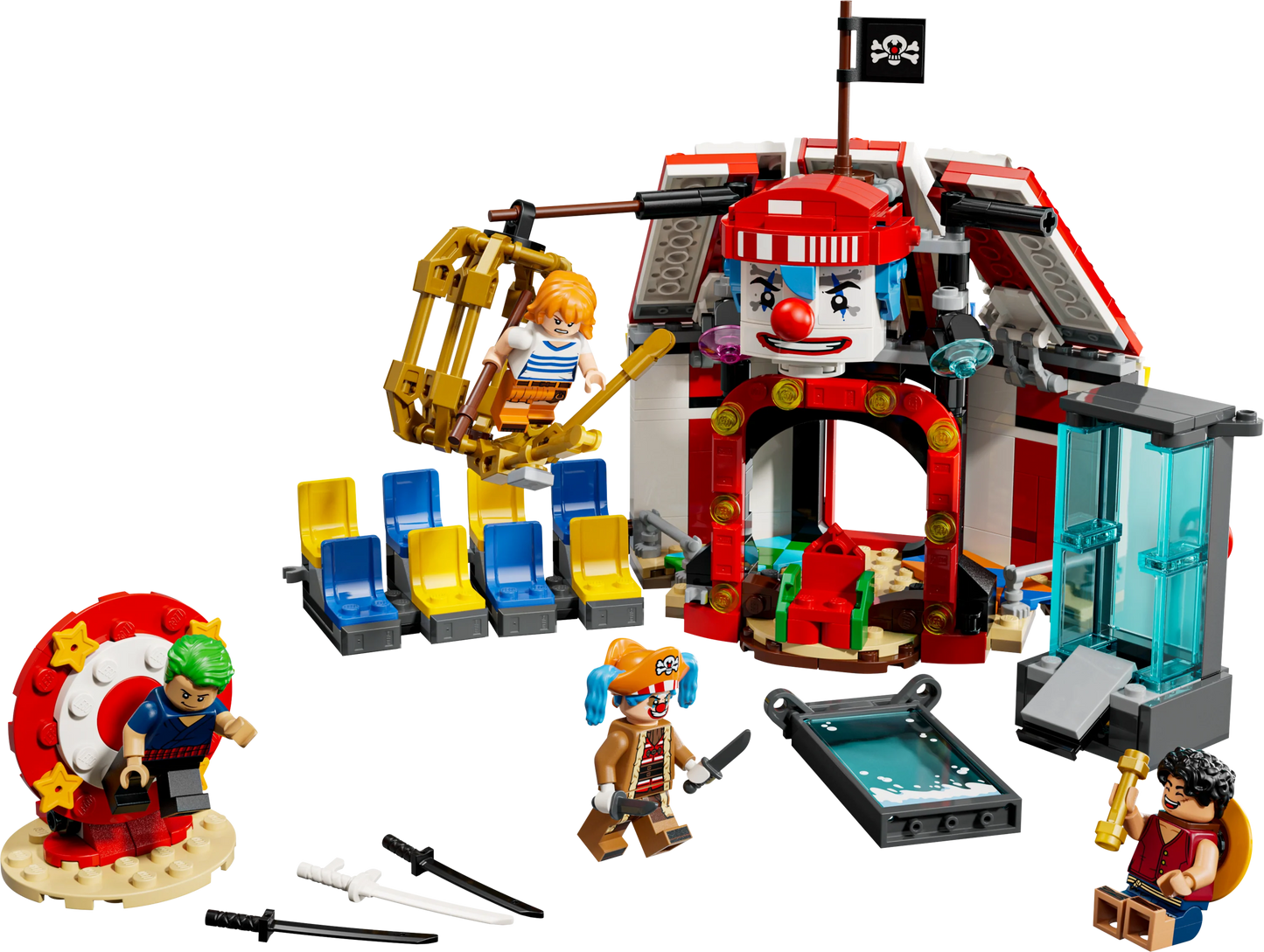 ONE PIECE Buggy the Clown’s Circus Tent 75637 Building Kit