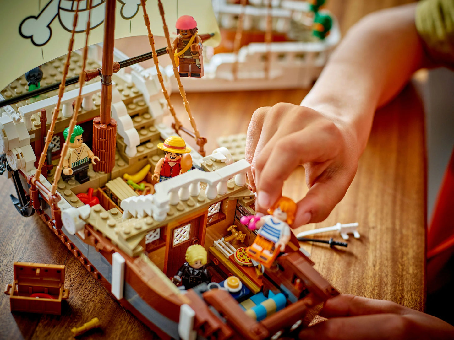 ONE PIECE The Going Merry Pirate Ship, Boat Set 75639 Building Kit