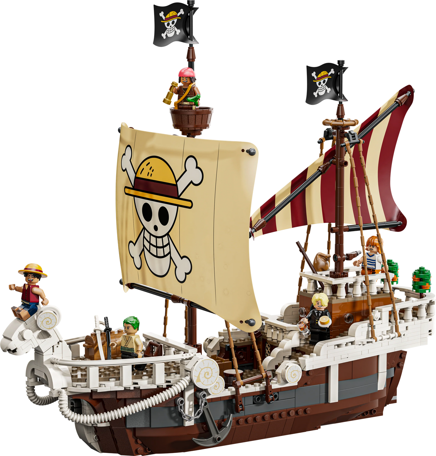 ONE PIECE The Going Merry Pirate Ship, Boat Set 75639 Building Kit
