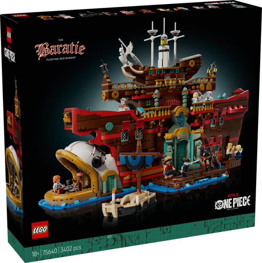 ONE PIECE The Baratie Floating Restaurant, Anime Gift Model Kit 75640