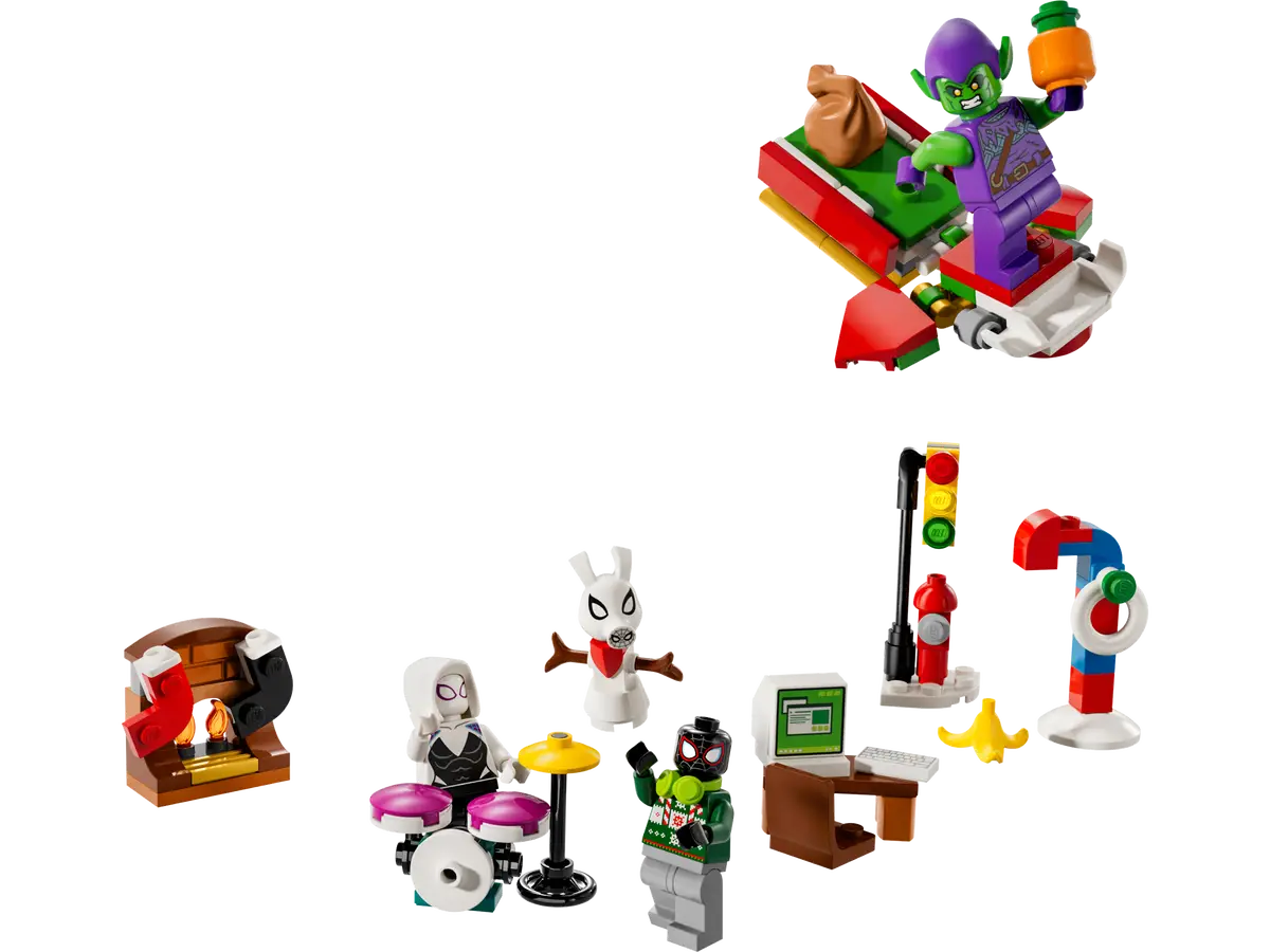 LEGO Marvel Spider-Man 2024 Advent Calendar 76293 Building Blocks Toys for 7+ Gift for Boys and Girls