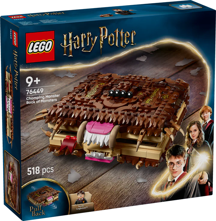 LEGO Harry Potter TM Chomping Monster Book of Monsters 76449