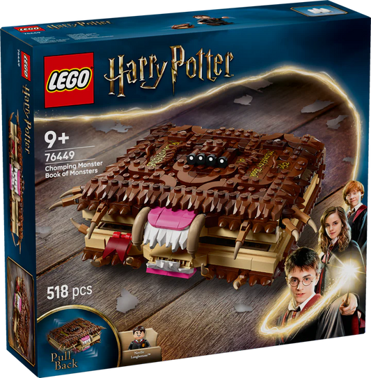 LEGO Harry Potter TM Chomping Monster Book of Monsters 76449
