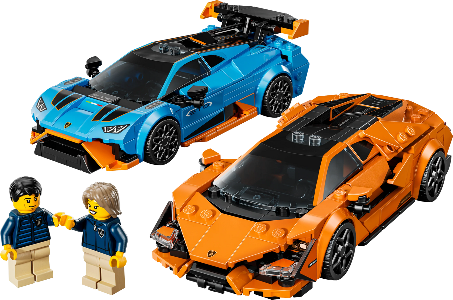 Speed Champions Lamborghini Revuelto & Huracán STO 77238 Building Kit