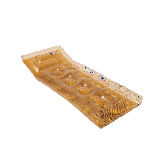 PVC Retro Lie-On | Disco Gold