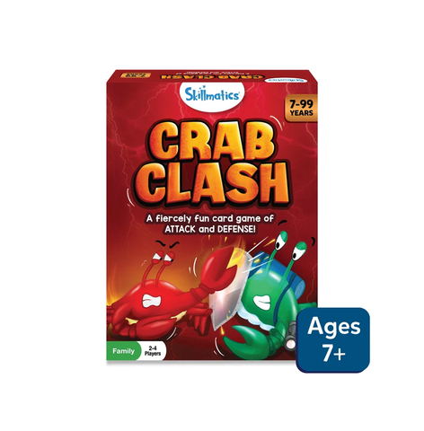 Crab Clash | Fiercely Fun Card Game of Attack and Defense