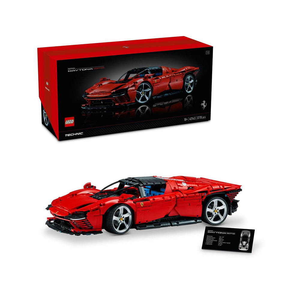 LEGO Technic Ferrari Daytona SP3 42143 Building Kit (3,778 Pieces)