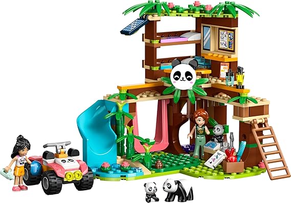 LEGO Friends Panda Sanctuary Animal Care Building Set Toy 42648
