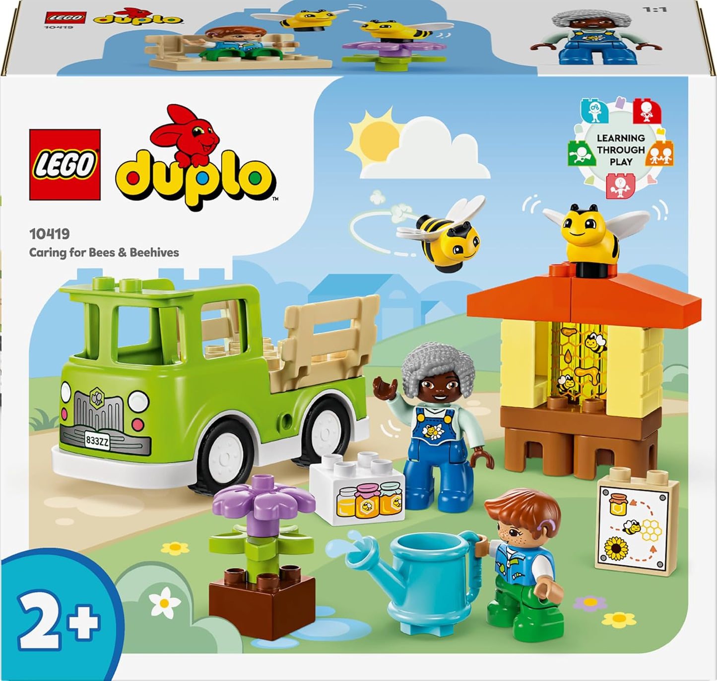 LEGO DUPLO Town Caring for Bees & Beehives Toy 10419 (22 Pieces)