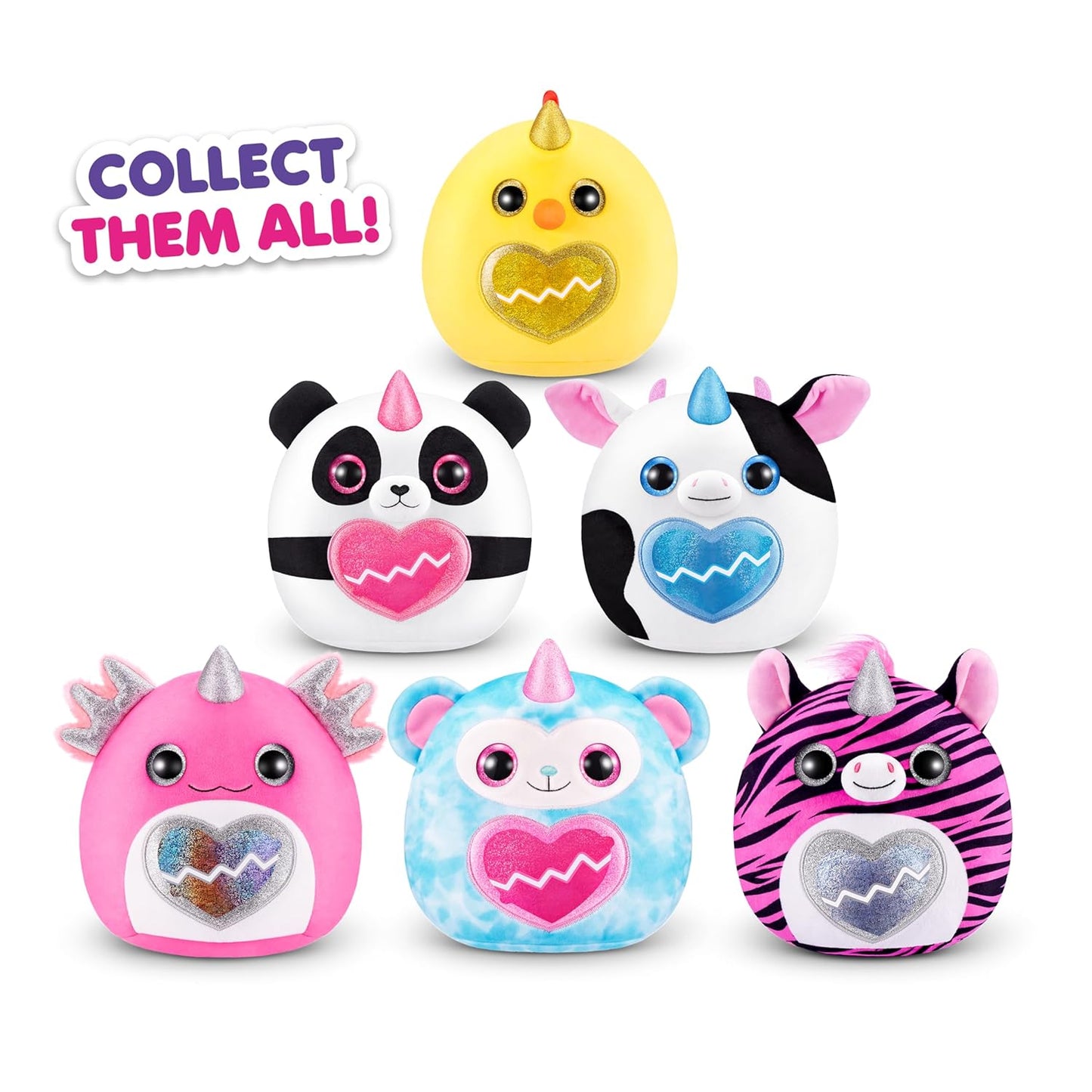 Rainbocorns Zuru Eggzania Mini Mania Animal Zebra Colour