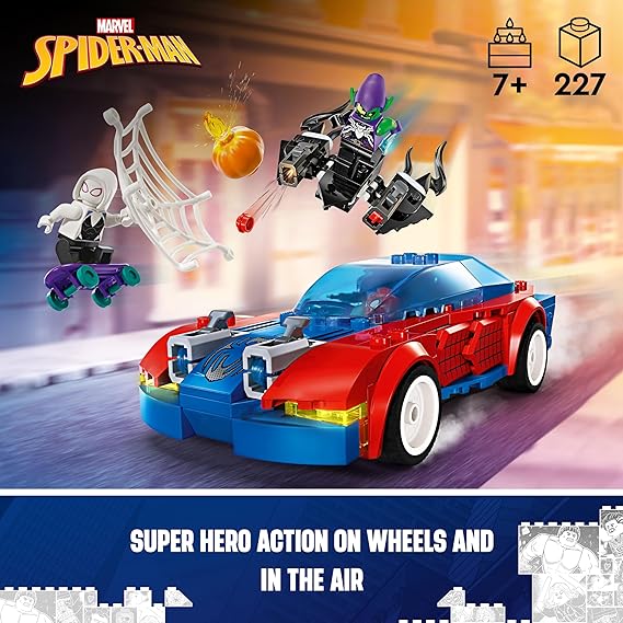 LEGO Marvel Spider-Man Race Car & Venom Green Goblin 76279