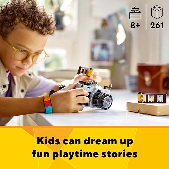 LEGO Creator Retro Camera 3in1 Toy with TV and Video Models 31147