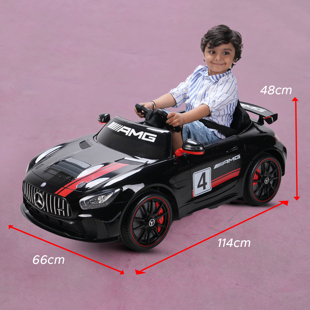Kids Ride On MERCEDES-AMG GT4 (Black)