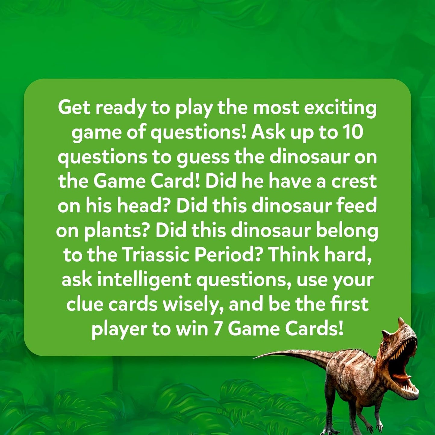 Skillmatics Guess in 10 Dinosaurs, Perfect for Boys, Girls, Kids, and Families Who Love Card Games, Toys, Travel Games, Gifts for Ages 8, 9, 10 & Up(PACK OF 5)