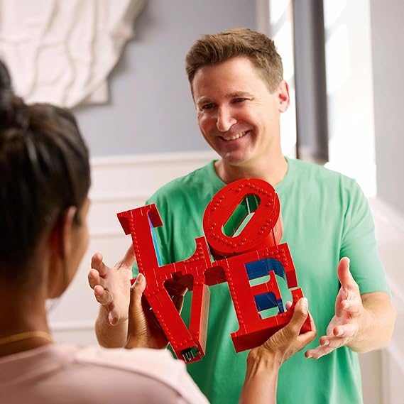 LEGO Art Love Decor Idea 31214