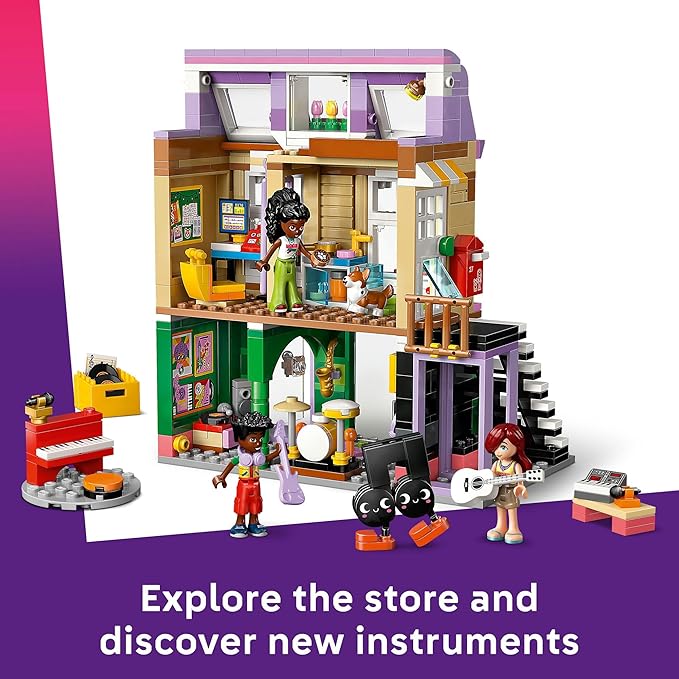 LEGO® Friends Music Store & Apartment 42653