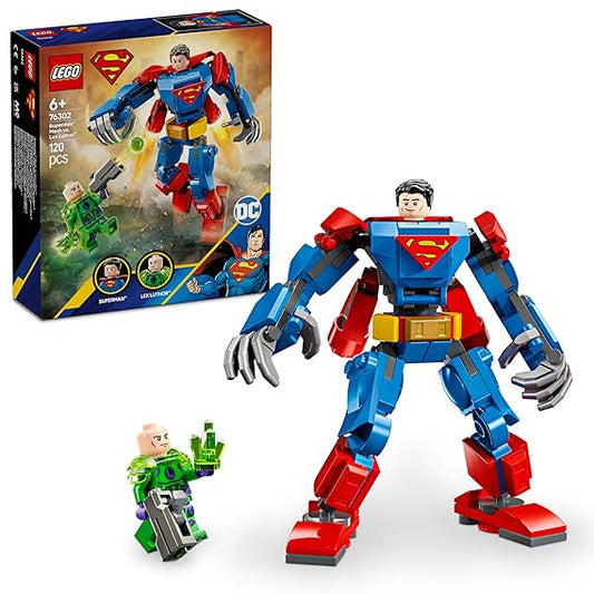 LEGO DC Superman Mech vs. Lex Luthor Super Hero 76302