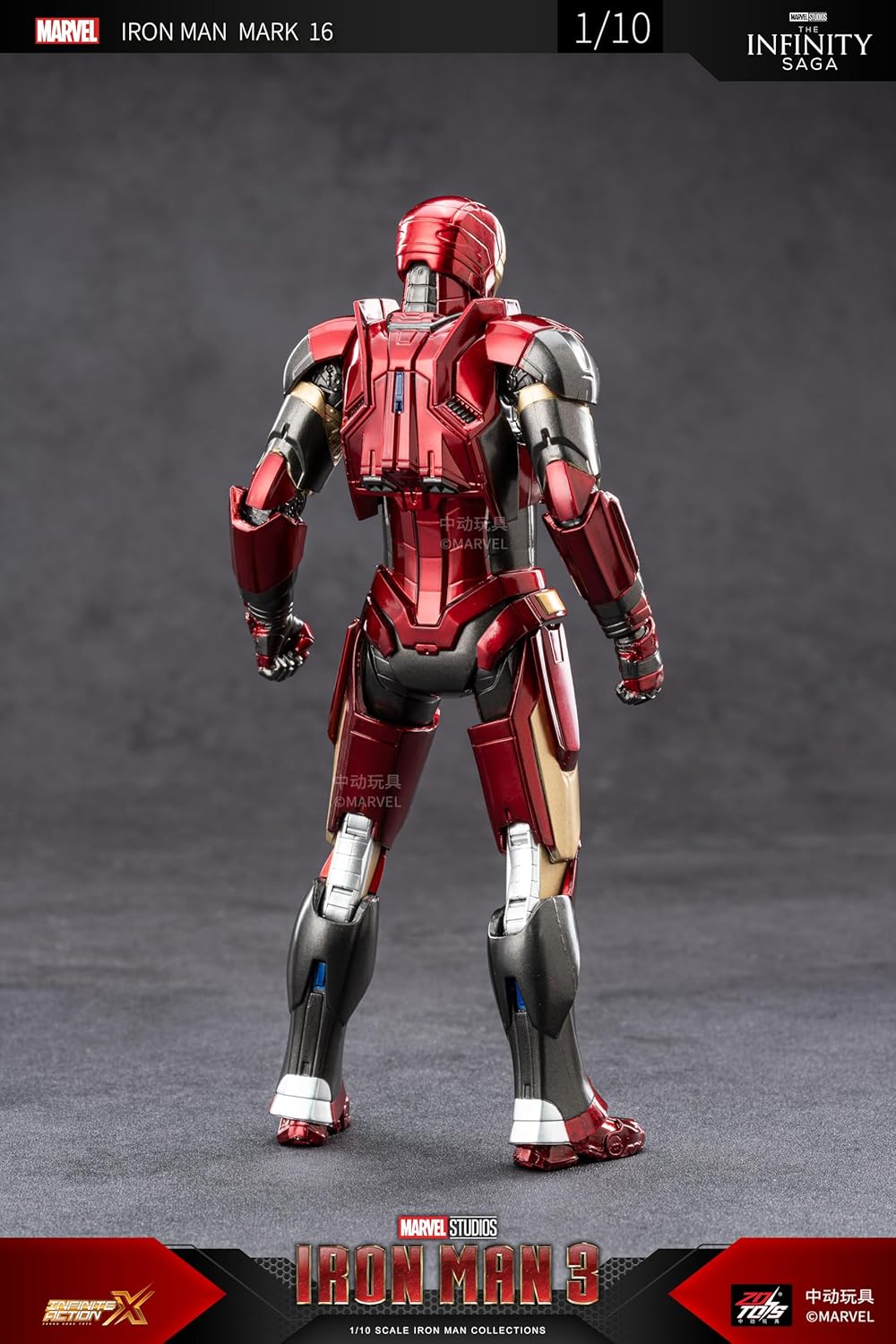 Marvel Iron Man 3 Mark 16 Nightclub Armor Action Figure 1906-16