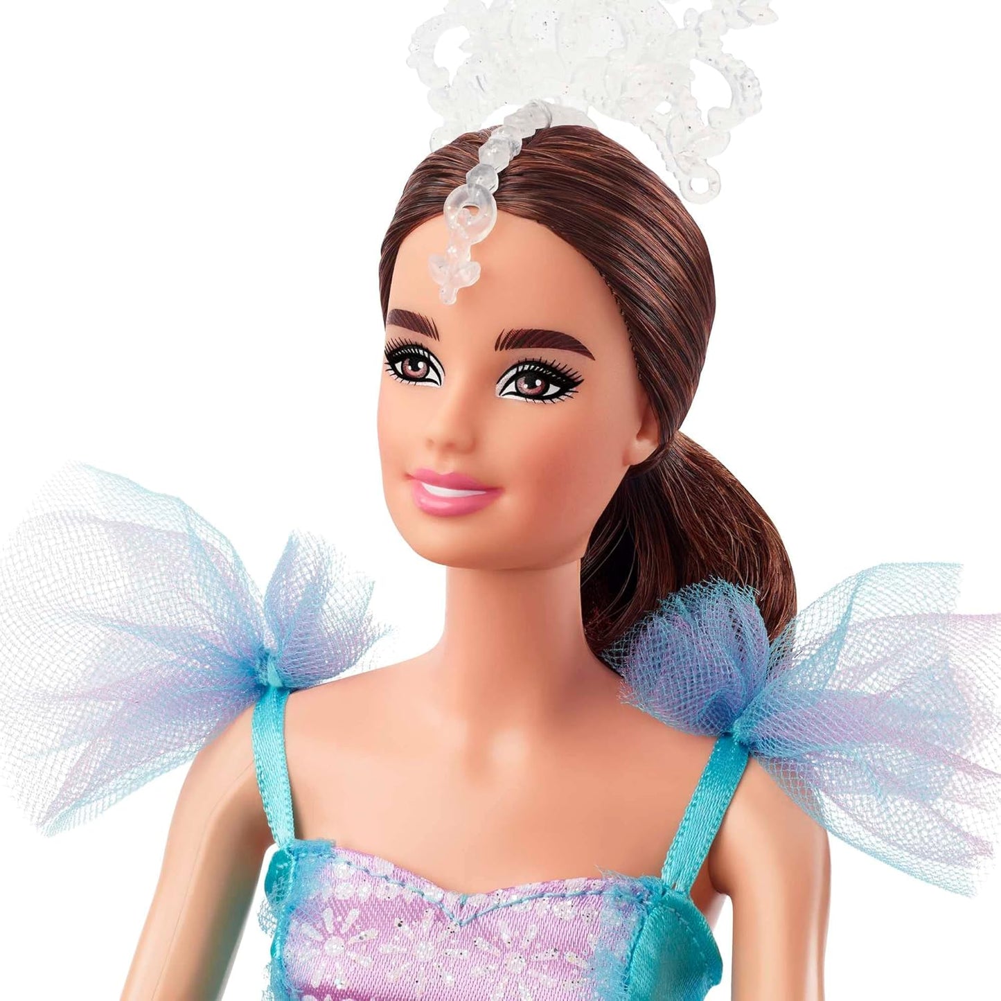 Barbie Signature Ballet Wishes™ Doll (Brunette, 12 in), Posable, Wearing Ballerina Costume, Tutu, Pointe Shoes & Tiara, Gift for 6 Year Olds and Up