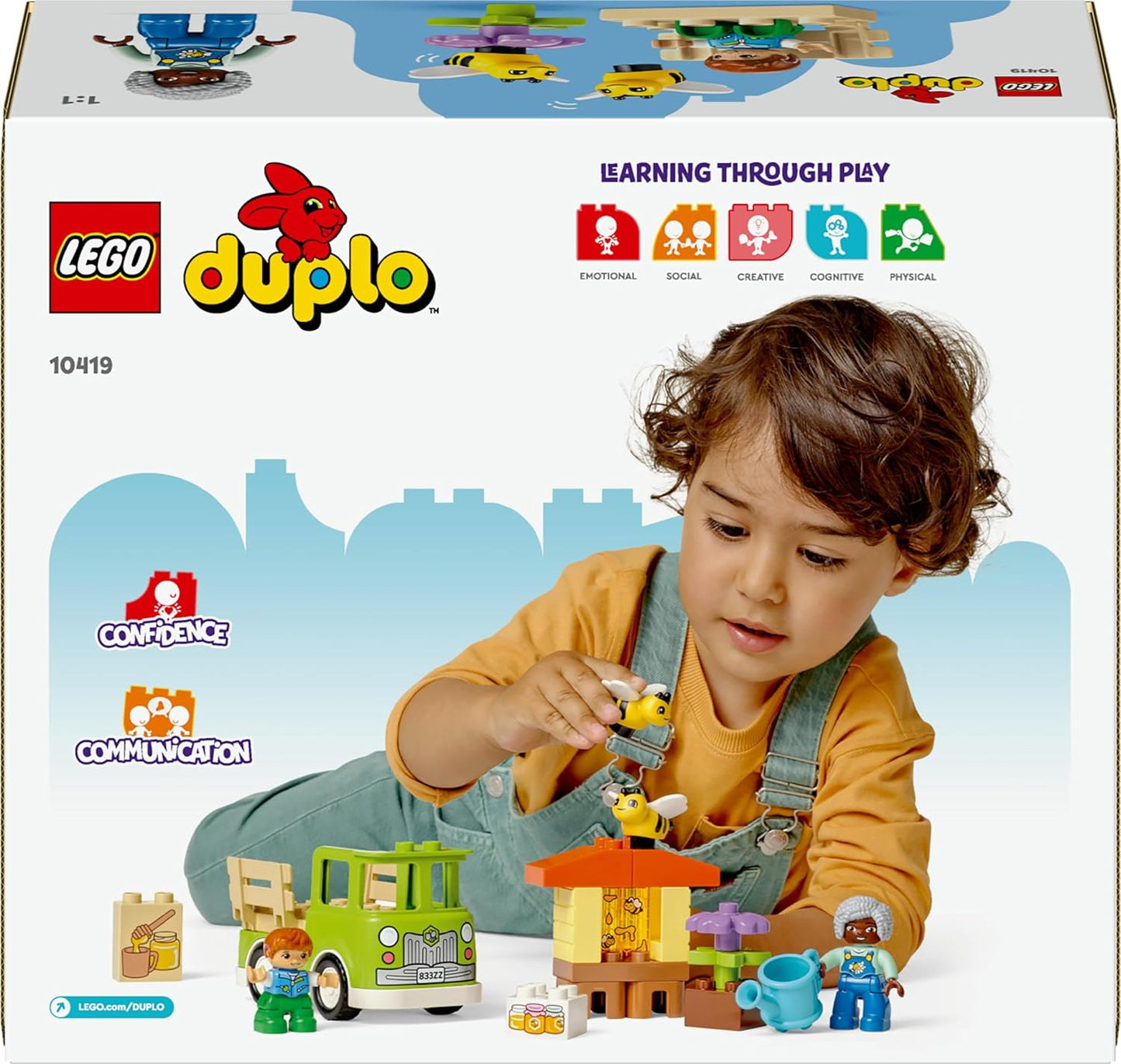 LEGO DUPLO Town Caring for Bees & Beehives Toy 10419 (22 Pieces)