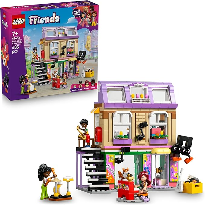 LEGO® Friends Music Store & Apartment 42653