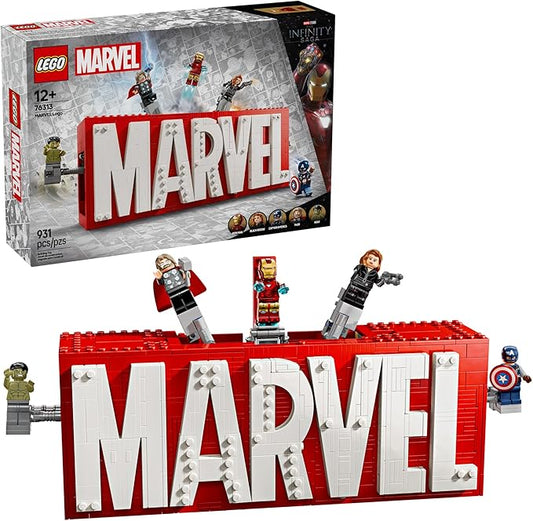 LEGO Marvel: Marvel Logo & Minifigures 76313