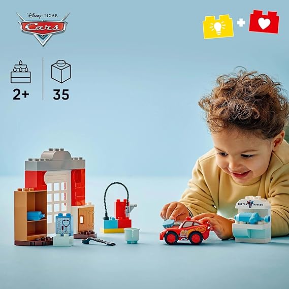 LEGO DUPLO│Disney and Pixar Cars McQueen’s Visit to Doc’s Garage 10456