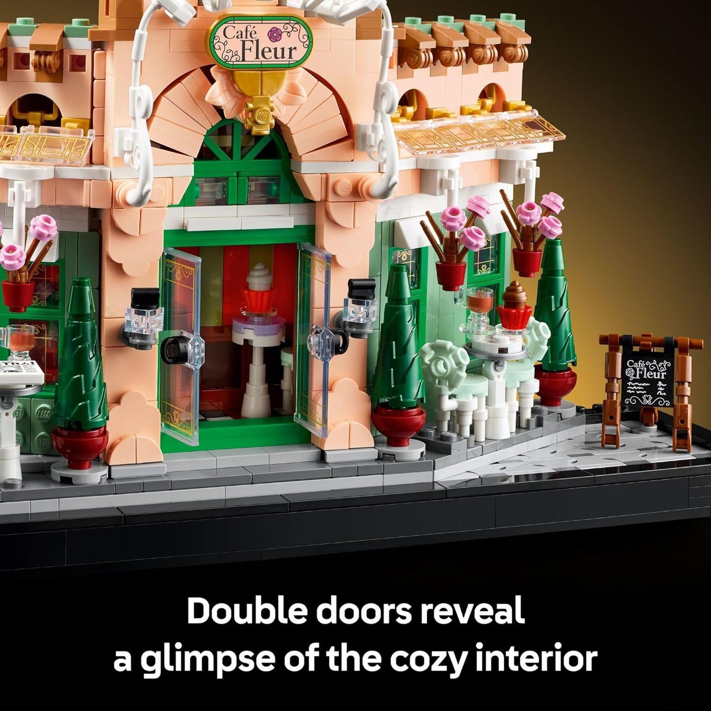 LEGO Icons French Café Paris Building Kit
