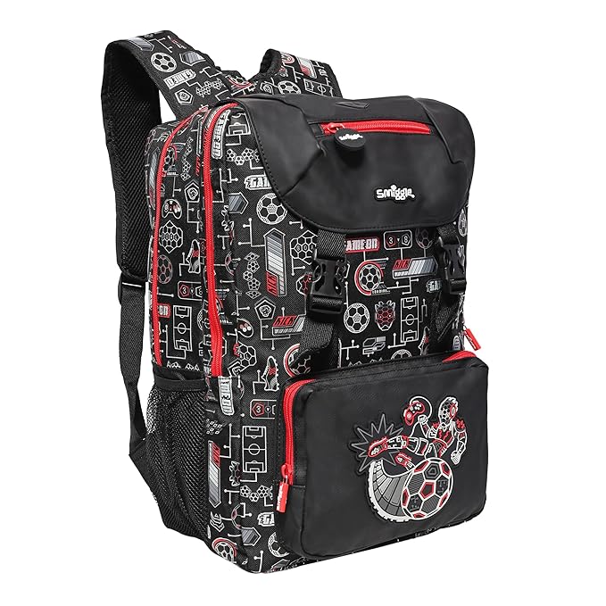 SMIGGLE Foldover Backpack Football Bags