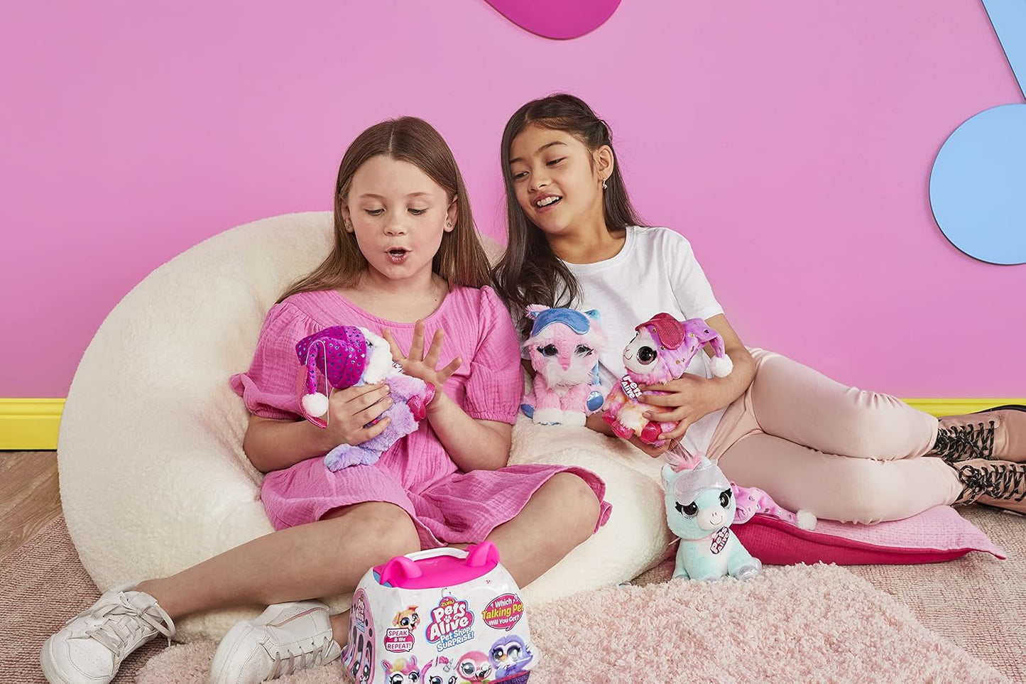 Pets Alive Pet Shop Surprise - Puppy Surprise Toy - Kitten Series 2 - Interactive Electronic Talk and Repeat Suitable as Birthday Gift from ZURU