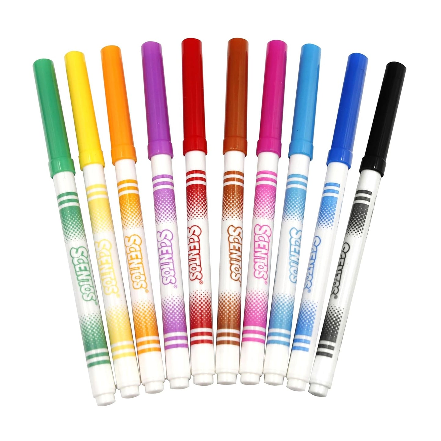 Scentos Scented Fine Line Markers 10(pack of 12)