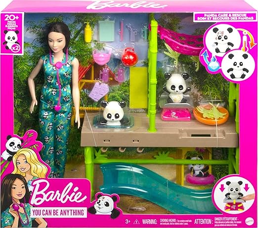 Barbie Doll (Panda Care & Rescue Set)
