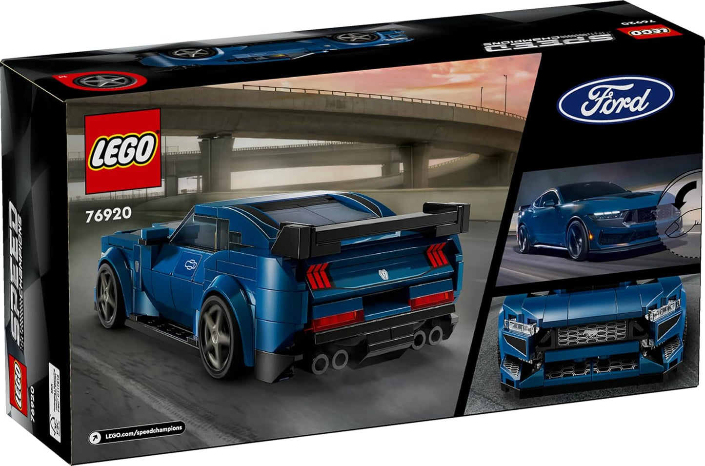 LEGO Speed Champions Ford Mustang Dark Horse Sports Car 76920