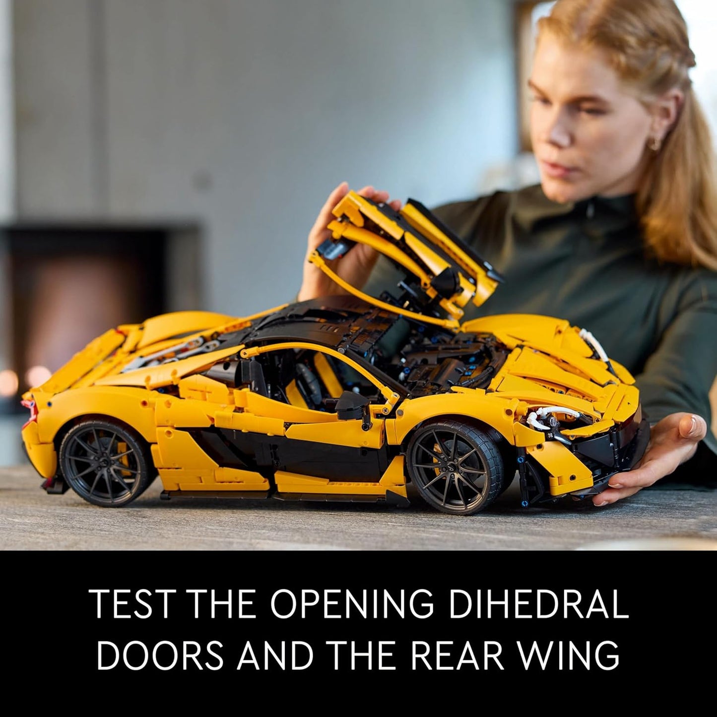 LEGO Technic McLaren P1 Hypercar Set for Adults 42172 Building Blocks for 18+ Gift
