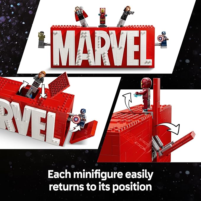 LEGO Marvel: Marvel Logo & Minifigures 76313