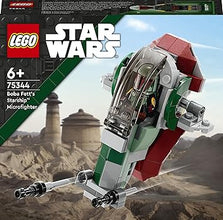 LEGO Star Wars Boba Fett's Starship Microfighter 75344 Building Toy Set (85 Pcs), Multi Color