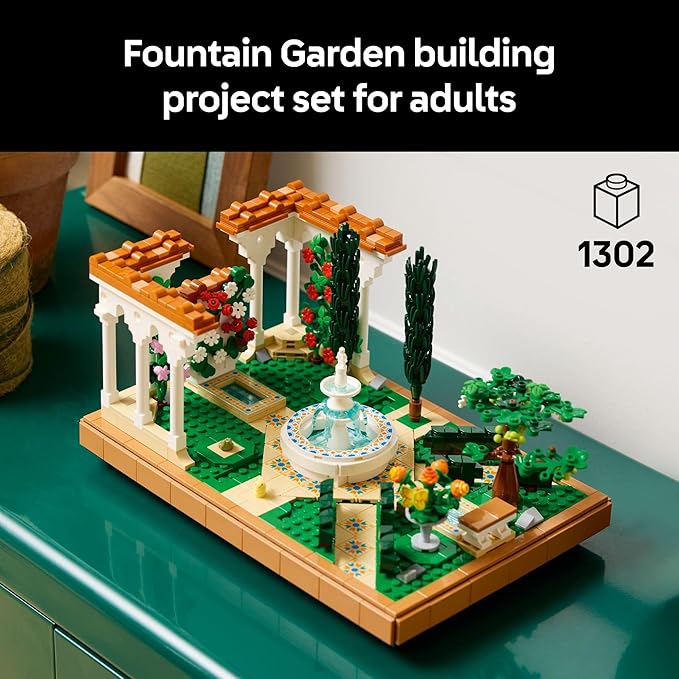 LEGO Icons Fountain Garden Building 10359