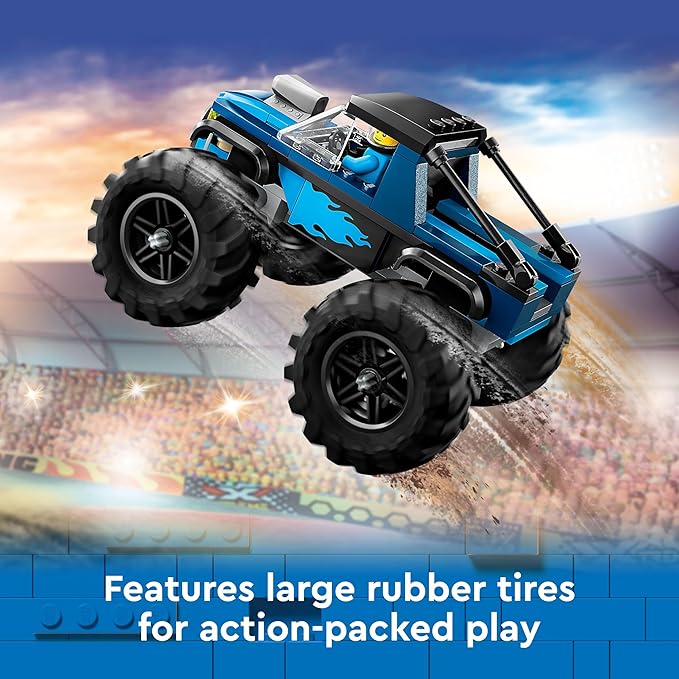 LEGO City Blue Monster Truck Off-Road Toy 60402