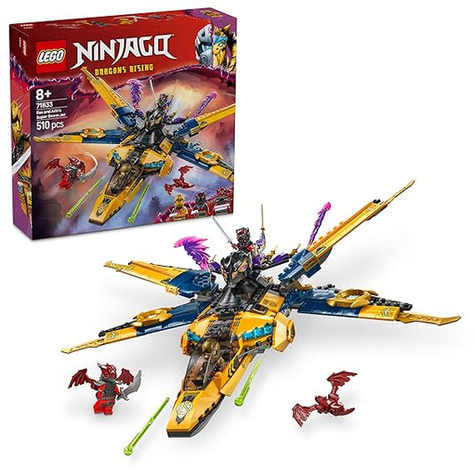 LEGO NINJAGO Ras and Arin’s Super Storm Jet 71833